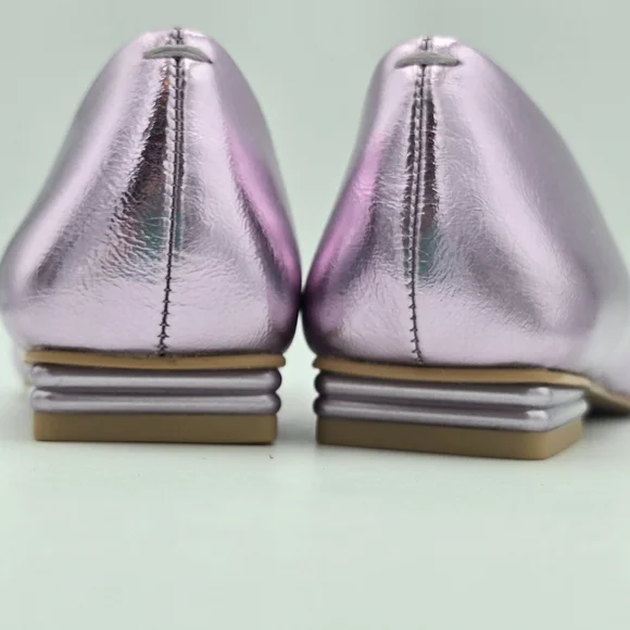 NWOT Franco Sarto Tiari Flats, Light Pink Metallic, Women's 6.5 - Picture 9 of 16